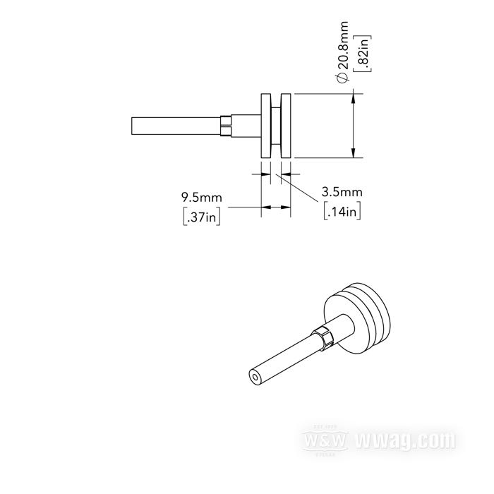 Control coil; fits models 1949-1953; steel; length: 139 cm; replaces OEM HD 56528-49; gross weight: 150 g