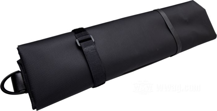 Sacca da viaggio »Baja« di SealLine; vinile, nero; lunghezza: 41 cm; Ø 23 cm; peso netto: 410 g; volume: 19 l; U.S.A.; peso lordo: 418 g