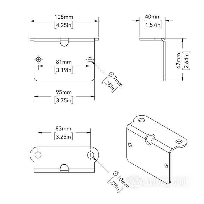 Soporte de The GasBox; para Regulador; apropiado para Big Twin con 4 velocidades, Softail →1999; acero inoxidable, pulido por tambor, distancia de los agujeros de montaje: 3-1/4” (centro a centro), distancia agujeros del regulador: 81 mm (3-3/16”); ancho: 108 mm; EE. UU.; peso bruto: 242 g