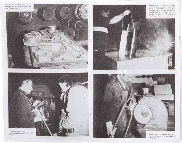Magazin »Choppers Issue April 1968 Reprint«; Papier; Breite x Höhe: 140 x 222 mm; schwarz-weiß; englisch; Bruttogewicht: 55 g