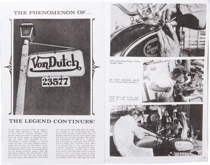 Magazin »Choppers Issue April 1968 Reprint«; Papier; Breite x Höhe: 140 x 222 mm; schwarz-weiß; englisch; Bruttogewicht: 55 g