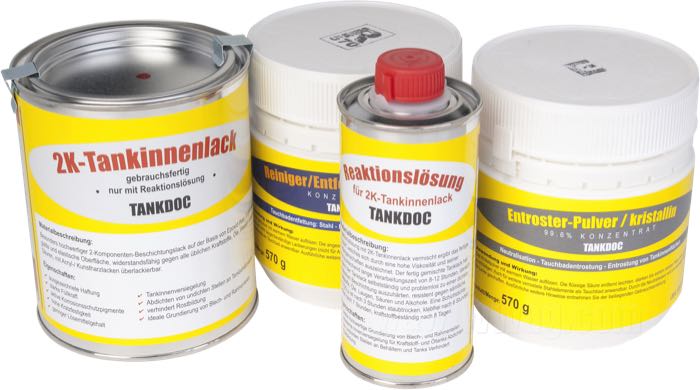 Tankdoc Gas Tank Restoration Kits