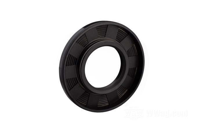 Retén radial de James Gaskets; para Eje principal / Tapa primaria interior; apropiado para Big Twin 1970-early 1984; acero / goma; reemplaza OEM HD 12018; peso bruto: 20 g