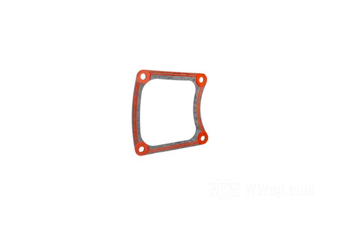 Gasket by James Gaskets; for Inspection cover; fits FXR/Touring 1985-2006; paper / silicone; replaces OEM HD 34906-85B; gross weight: 1 g