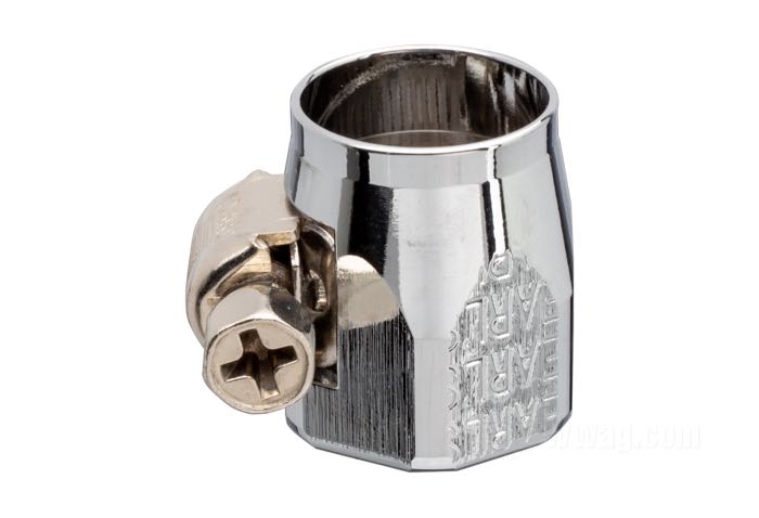 Fascetta di Earl's Performance Products; alluminio, cromato; per tubi con Ø interno: 5/16