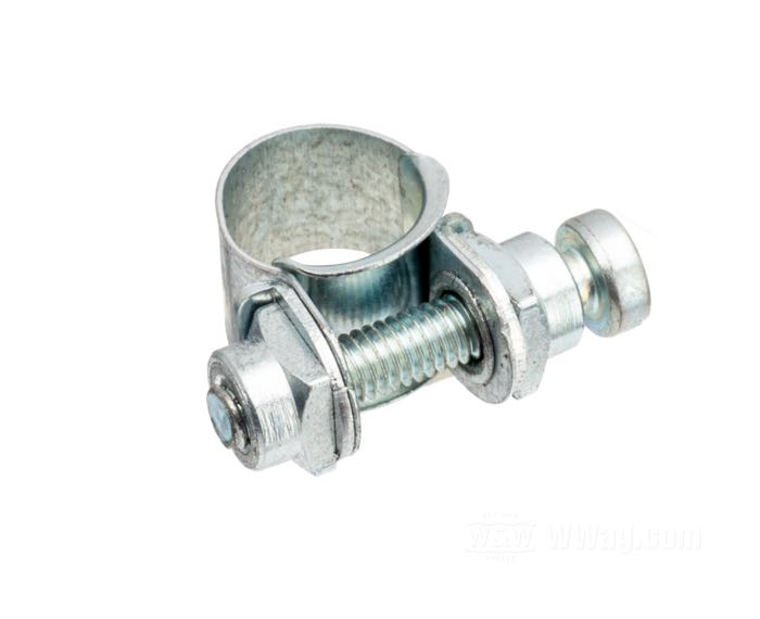 Hose clamp »Normaclamp S« by Norma; steel, zinc plated; width: 9 mm; Ø 10 mm; gross weight: 10 g