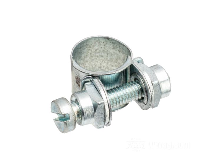 Hose clamp »Normaclamp S« by Norma; steel, zinc plated; width: 9 mm; Ø 10 mm; gross weight: 10 g