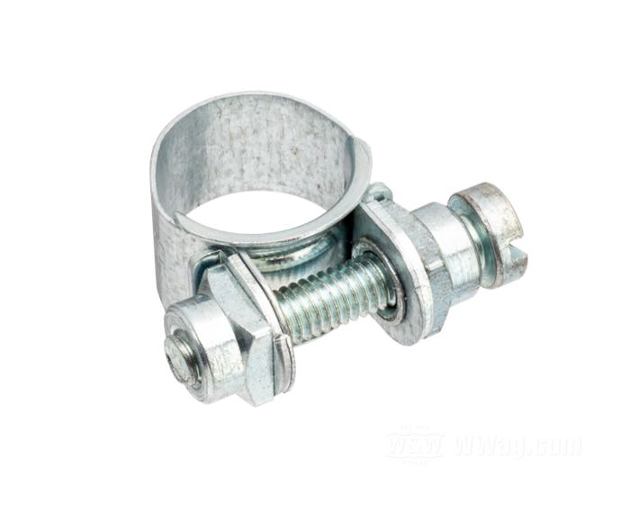 Hose clamp »Normaclamp S« by Norma; steel, zinc plated; width: 9 mm; Ø 12 mm; gross weight: 10 g