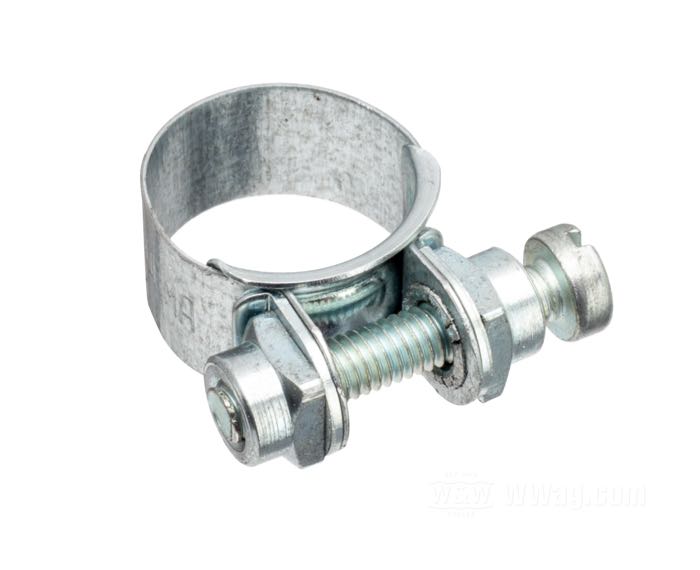 Hose clamp »Normaclamp S« by Norma; steel, zinc plated; width: 9 mm; Ø 15 mm; gross weight: 10 g