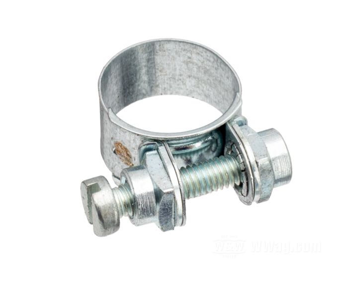 Hose clamp »Normaclamp S« by Norma; steel, zinc plated; width: 9 mm; Ø 15 mm; gross weight: 10 g