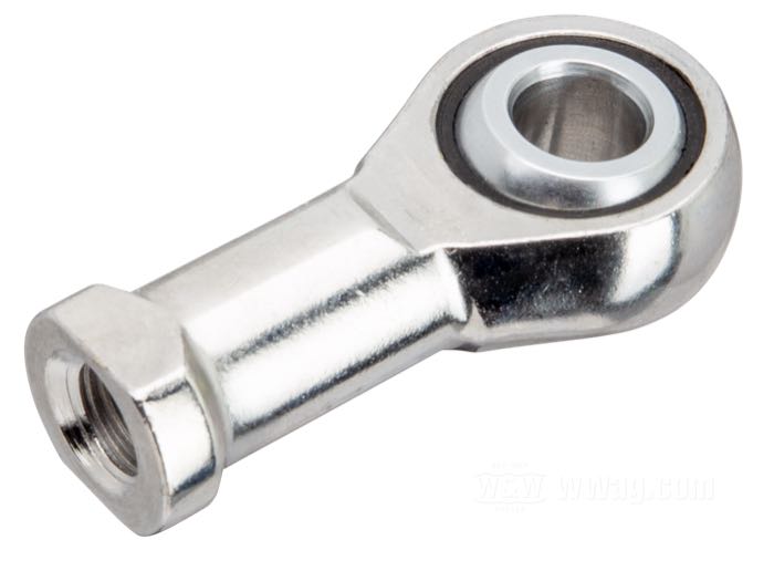 Giunto sferico; acciaio, cromato; Ø 3/8”; filettatura: 3/8”-24; peso lordo: 60 g