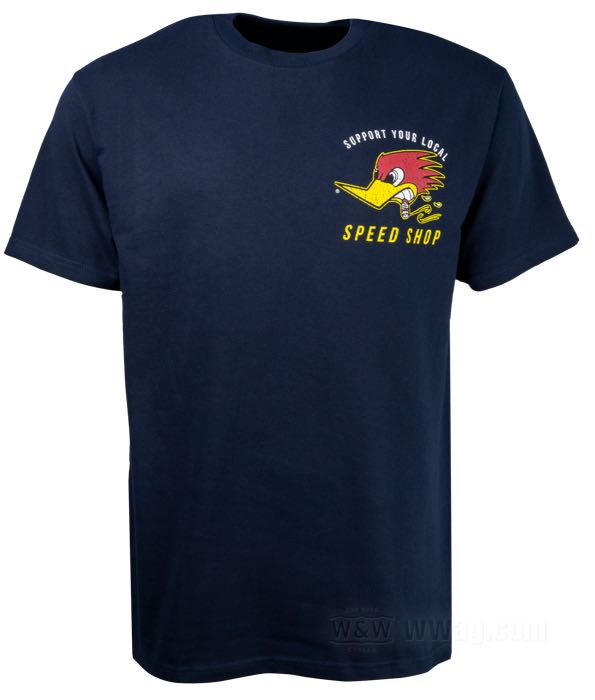 T-shirt »Mr. Horsepower«; cotton, navy; size: S; gross weight: 183 g