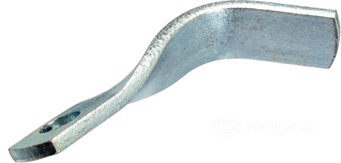 Support; pour durit d'huile; adaptable à Big Twin 1965-1986; acier, zingué; remplace OEM HD 63549-65A; poids brut: 24 g