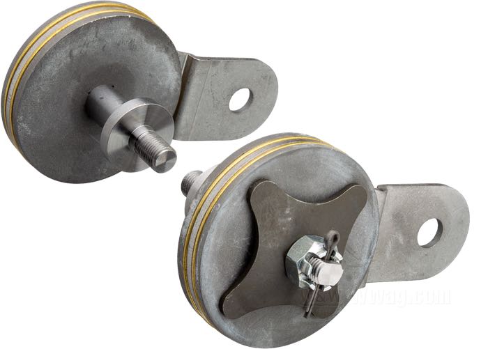 Reibungsdämpfer von Competition Distributing; für Springer Gabel; passend für IOE Modelle 1910-1929; Edelstahl / Stahl / Messing; USA; Bruttogewicht: 834 g