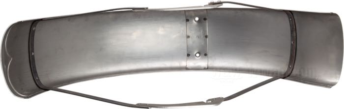 Vorderradschutzblech »Military«; passend für 750er WLA und XA Modelle 1940-1945, außer Servi-car, WLC; Stahl, blank; ersetzt OEM HD 3702-40M und 3702-42M; Bruttogewicht: 3.6 kg