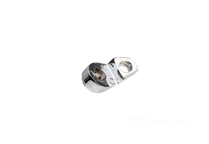 Spacer; for Turn signals; fits FX/FXR/XL; cast aluminum, chrome-plated; replaces OEM HD 68477-73; gross weight: 10 g