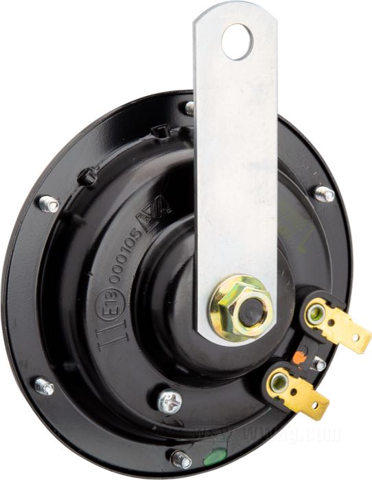 Hupe »Chopper«; Stahl, mattschwarz, lackiert; Ø 10 cm; 12 V; Bruttogewicht: 374 g