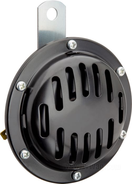 Hupe »Chopper«; Stahl, mattschwarz, lackiert; Ø 10 cm; 12 V; Bruttogewicht: 374 g