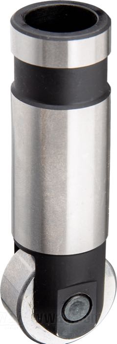 Tappet by Jims; for hydraulic units or solid lifter adaptor; fits Panhead and Shovelhead; steel; Over-/Undersize: +0.000 ”; replaces OEM HD 18522-53A; gross weight: 100 g