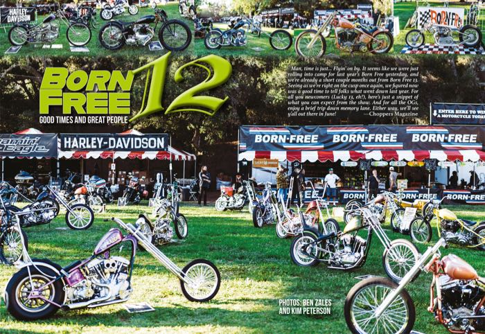 Rivista »Choppers Issue 9«; carta; larghezza x altezza: 215 x 295 mm; a colori; inglese; peso lordo: 410 g