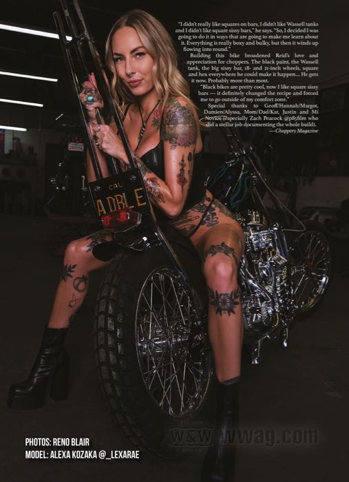 Rivista »Choppers Issue 9«; carta; larghezza x altezza: 215 x 295 mm; a colori; inglese; peso lordo: 410 g