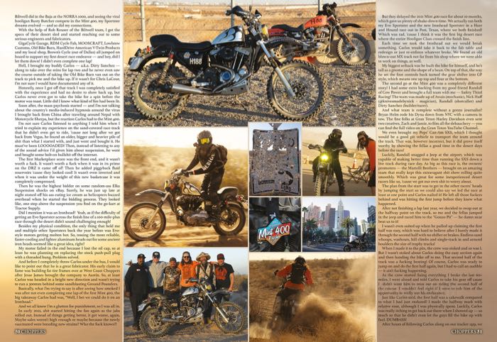 Rivista »Choppers Issue 9«; carta; larghezza x altezza: 215 x 295 mm; a colori; inglese; peso lordo: 410 g