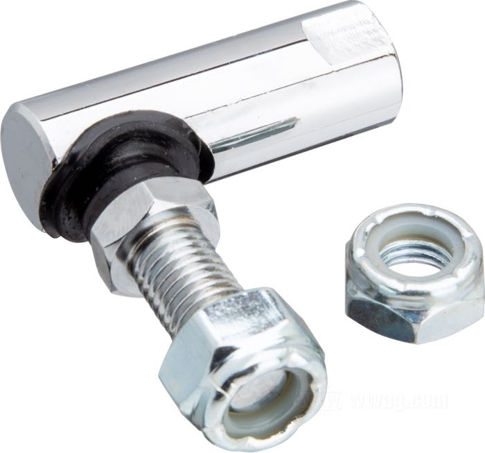 Giunto sferico; acciaio, cromato; filettatura: 5/16”-24; rimpiazza OEM HD 33729-82; peso lordo: 60 g