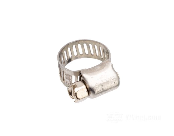Hose clamp »Standard«; steel, zinc plated; Adjustment Ø: 10-16 mm; gross weight: 6 g