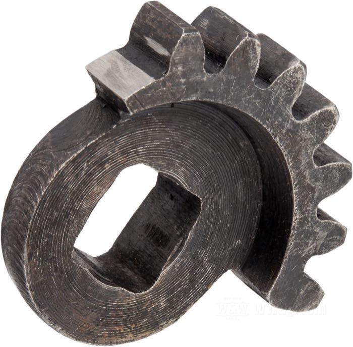 Segmentritzel; passend für IOE und V Modelle 1916-early 1931; Stahl; ersetzt OEM HD 2144-16; Brasilien; Bruttogewicht: 119 g
