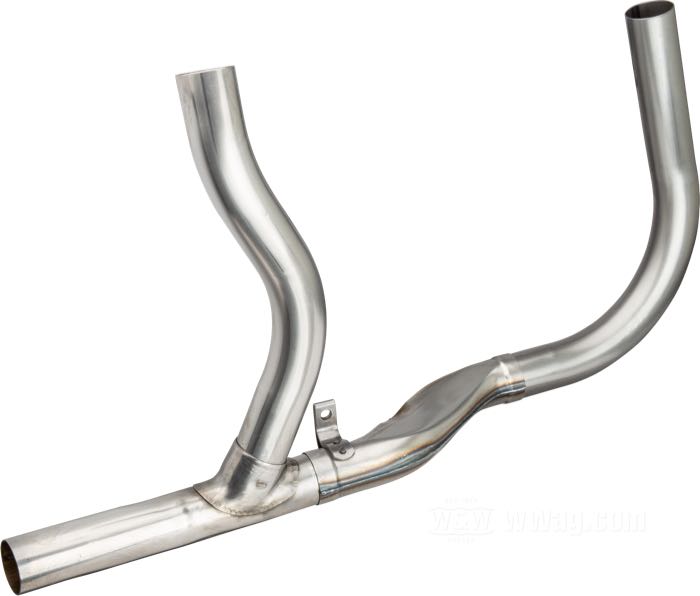 Collecteurs d’échappement 2 en 1 de The GasBox; adaptable à Knucklehead 1936-1947; acier, naturel; 4 pièces; remplace OEM HD 65440-36, 65493-36, 65465-36 et 65505-41; USA; poids brut: 2 kg