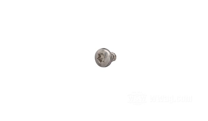Screw by Bates; for Bates Light-Bar; stainless steel, self-tapping; length: 6.5 mm; Ø 3.5 mm; Torx button head; gross weight: 1 g