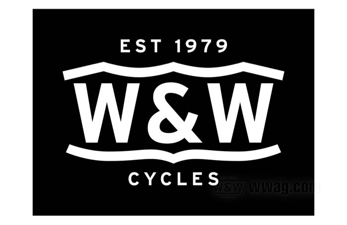 W&W Logo Stickers Weatherproof