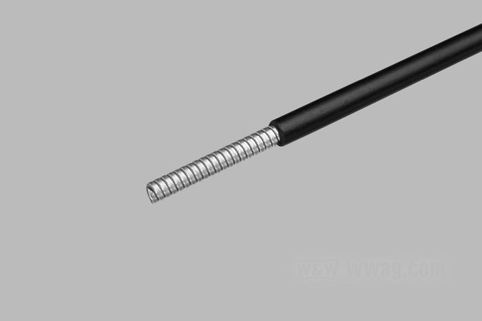 Control coil by Barnett; for Ø 1.57 mm cable; steel / vinyl, black; Ø 5.4 mm; USA; gross weight: 80 g