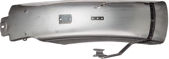 Parafango posteriore »Cal Bobber«; atto per modelli 45cui/750cc 1937-1952; acciaio, naturale; peso lordo: 3 kg