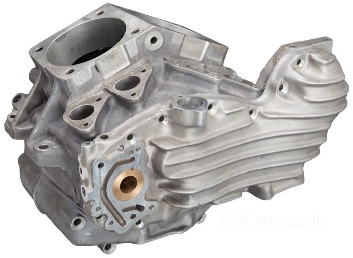 Kit de cárter motor de Cannonball; apropiado para Big Twins de Flatheads de 1937-1948; aluminio fundido, acabado moldeado; con tapa de distribución y árboles de levas; reemplaza OEM HD 402-37, 584-37, 24515-37 y 25208-37; Alemania; peso bruto: 18.8 kg