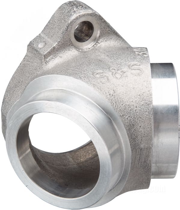 Manifold by S&S; for Super G 98” Sidewinder Kit; fits Shovelhead; Rubberband Type; cast aluminum, tumble polished; for S&S carburetors; gross weight: 250 g