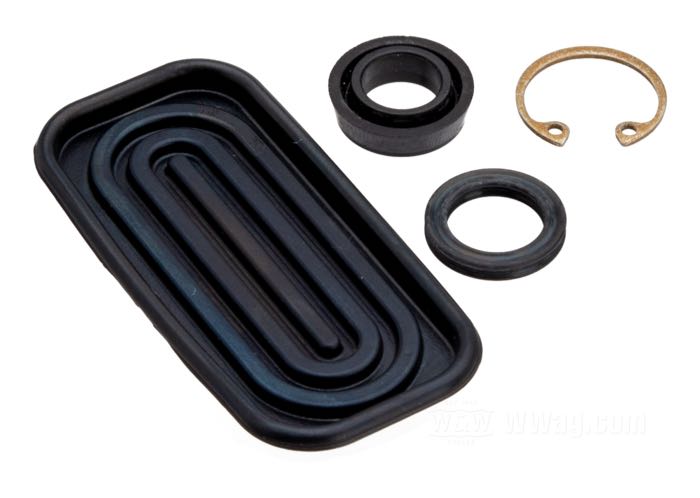 Kit di riparazione di Performance Machine; per pompa freno e pompa frizione da 5/8” PM da 12-96; alluminio / nylon / acciaio per molle / gomma; Ø pistone idraulico: 5/8” (15.8 mm); peso lordo: 30 g