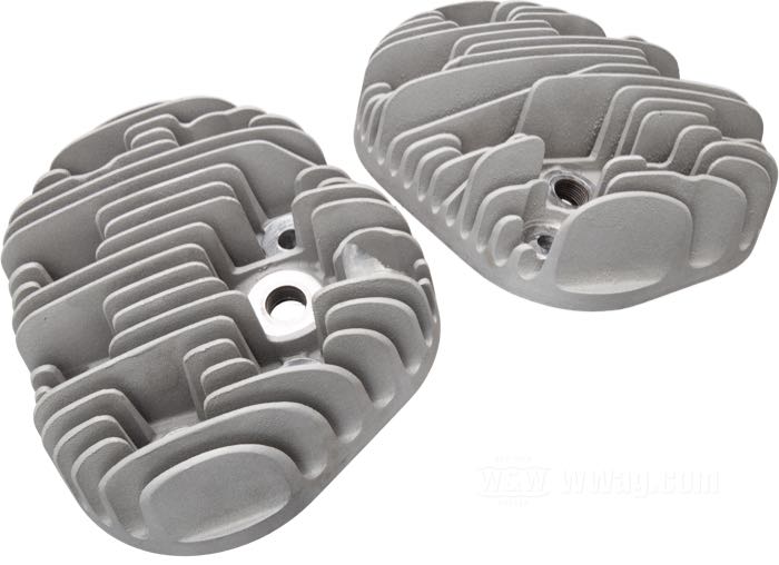 Zylinderkopf-Satz »#5«; passend für 750er Modelle W & G 1936-1973; Aluminium; Bohrung (Nennmaß): 2-3/4 ”; Kompression: 5.1 : 1; Kopfschraubenmuster: Flathead 8 Schrauben; Zündkerzengewinde: 1 x M18 x 1.5 x 12.7 mm; ersetzt OEM HD 16692-40 und 16695-40; Bruttogewicht: 4.9 kg