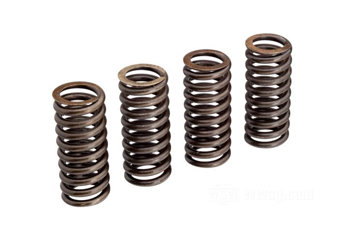 Ressorts de soupape; adaptable à modelès K/KH 1954-1956; acier à ressort; longueur: 54 mm; 4 pièces; remplace OEM HD 18200-32; poids brut: 300 g