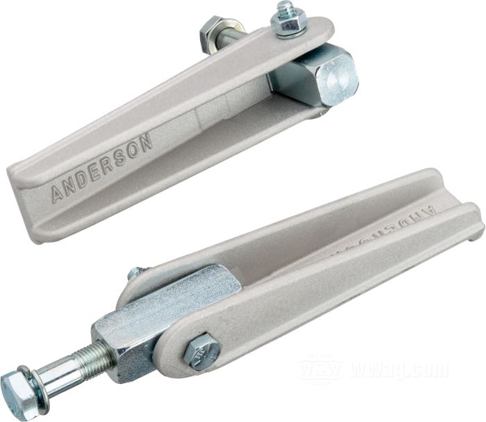 Estriberas; para bloques de montaje de 5/8“; aluminio fundido, acabado moldeado; rosca: 3/8”-24; peso bruto: 453 g
