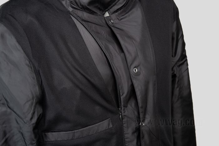 Giaccha »W&W Cycles Coach«; poliammide, nero; M; peso lordo: 350 g