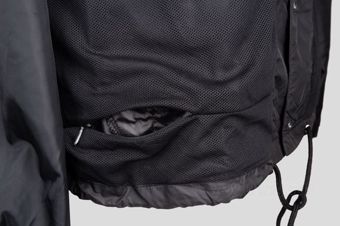 Giaccha »W&W Cycles Coach«; poliammide, nero; M; peso lordo: 350 g