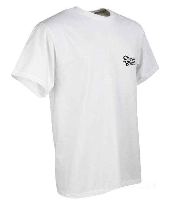 Wrecking Crew T-Shirts White - Black Print