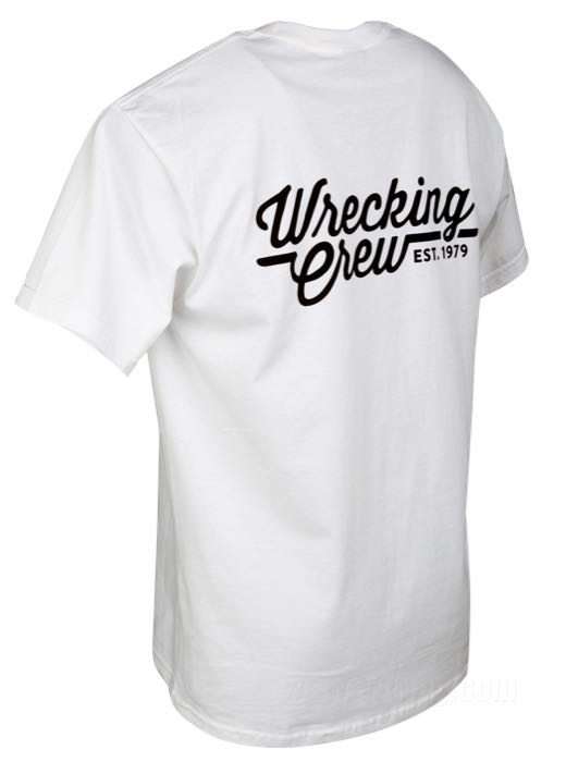Camiseta de Wrecking Crew; algodón 200 g/m², blanco; tamaño: S; peso bruto: 166.2 g