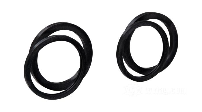 Juego de juntas; para Pistón pinza freno; apropiado para Sportster 2007-2013; delante; goma; reemplaza OEM HD 42028-07; peso bruto: 5 g