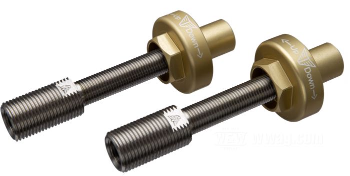Lowering kit by Müller Motorcycle; fits Softail 2000-2017; steel; gross weight: 300 g