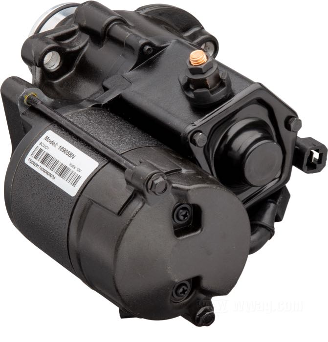Motorino avviamento; atto per Twin Cam 96 & 103 2006-2017; 1.4 kW; rimpiazza OEM HD 31618-06A; peso lordo: 4.15 kg