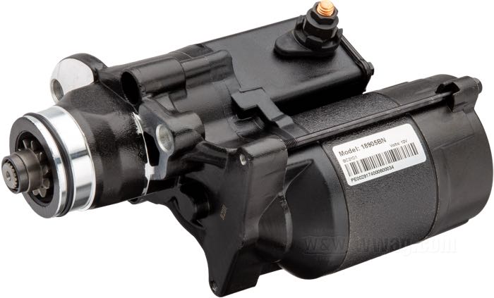 Motorino avviamento; atto per Twin Cam 96 & 103 2006-2017; 1.4 kW; rimpiazza OEM HD 31618-06A; peso lordo: 4.15 kg