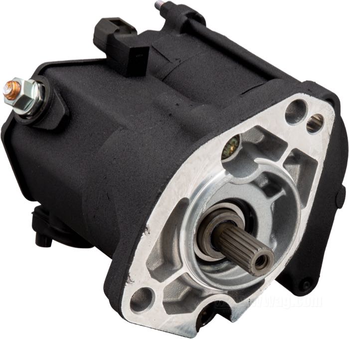 Motorino avviamento; atto per FXR, Softail, Dyna Glide, Tour Glide 1991-1993; rimpiazza OEM HD 31553-90A; U.S.A.; peso lordo: 4.24 kg