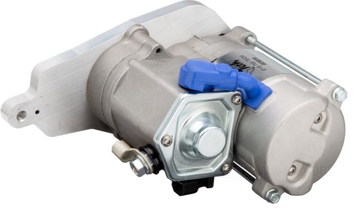 Startermotor von Tech Cycle Performance Product; passend für Sportster 1967-1980; blank; 1.4 W; Bruttogewicht: 4.49 kg